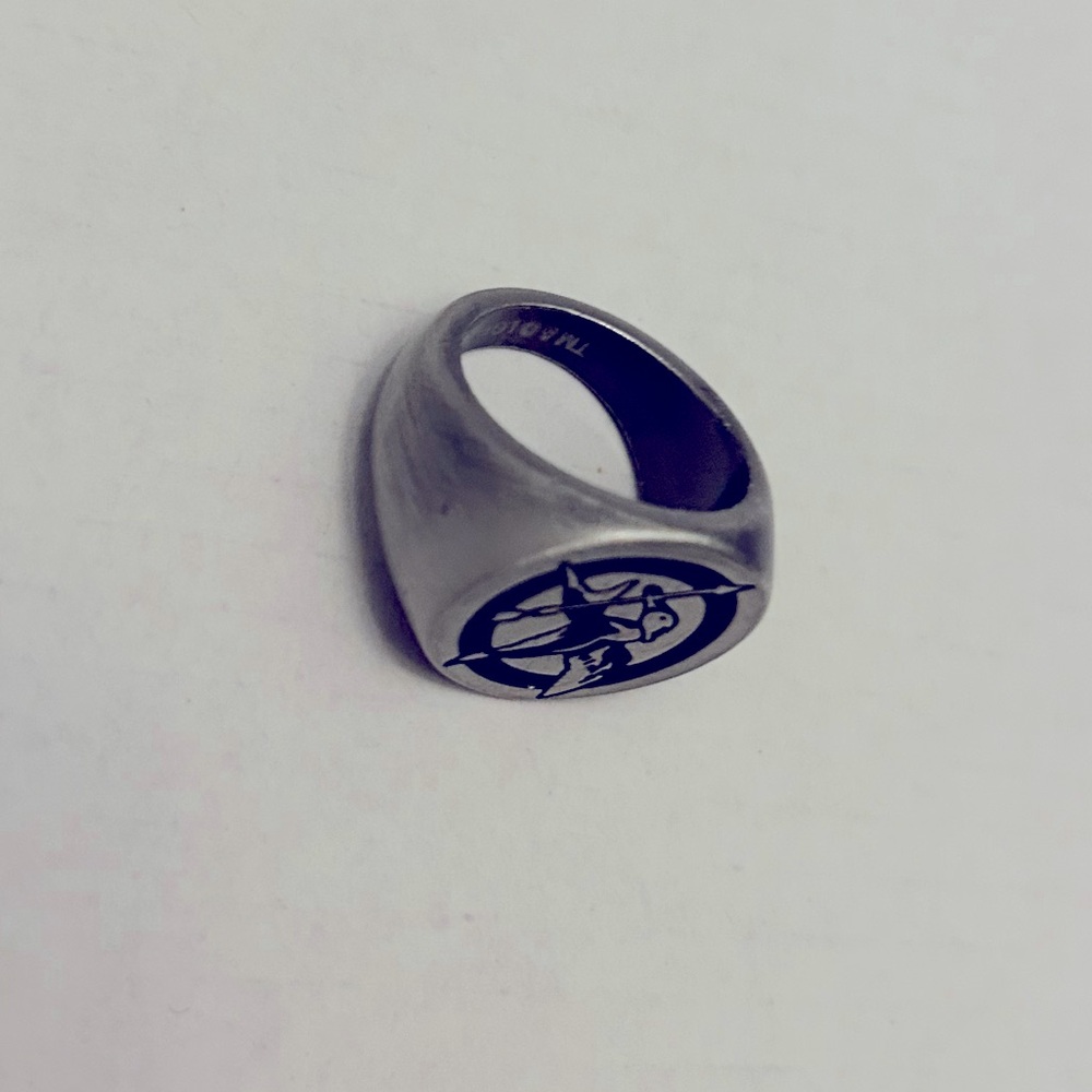 Silver Mockingjay Ring - Picture 2 of 4